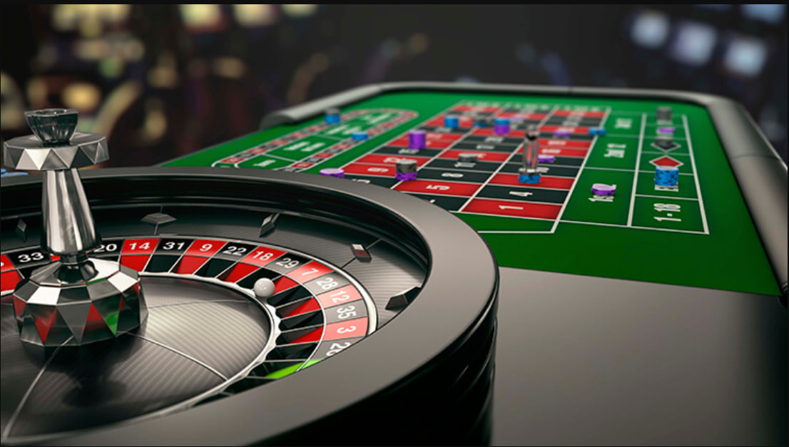 A vibrant shot of the casino floor or the beautiful Black Bear Golf Course.